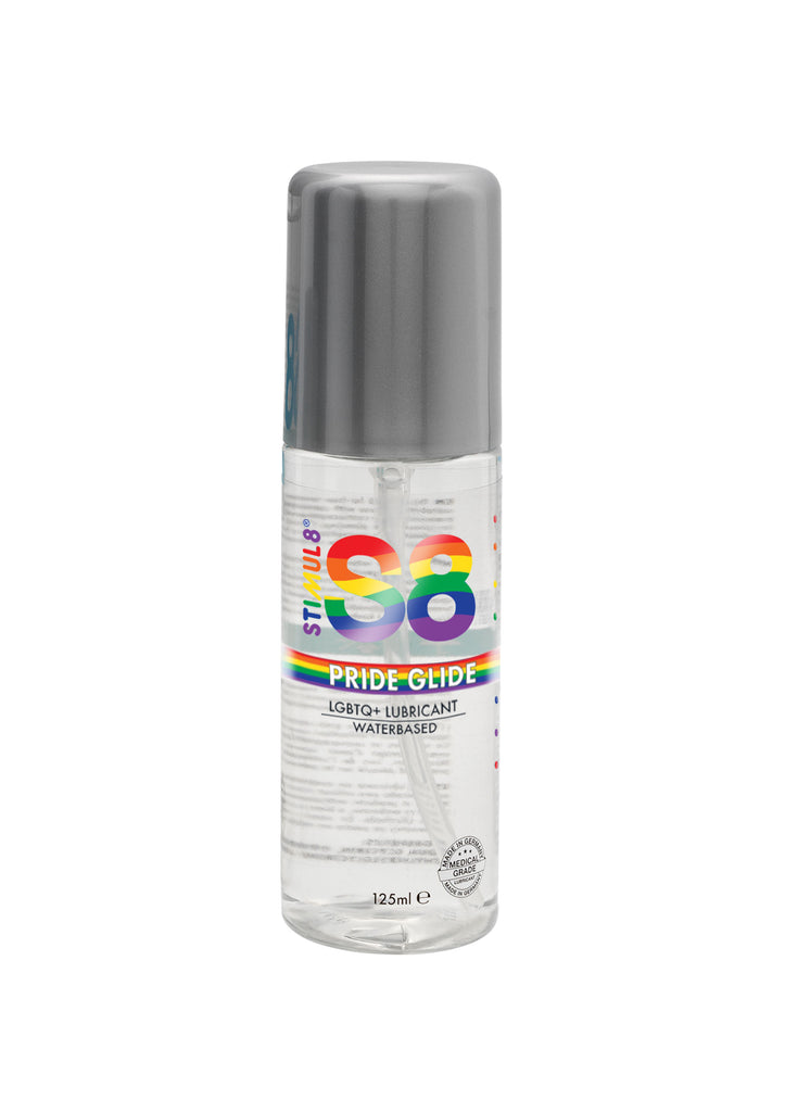 Stimul8 S8 Waterbased Pride Glide Lube 125ml